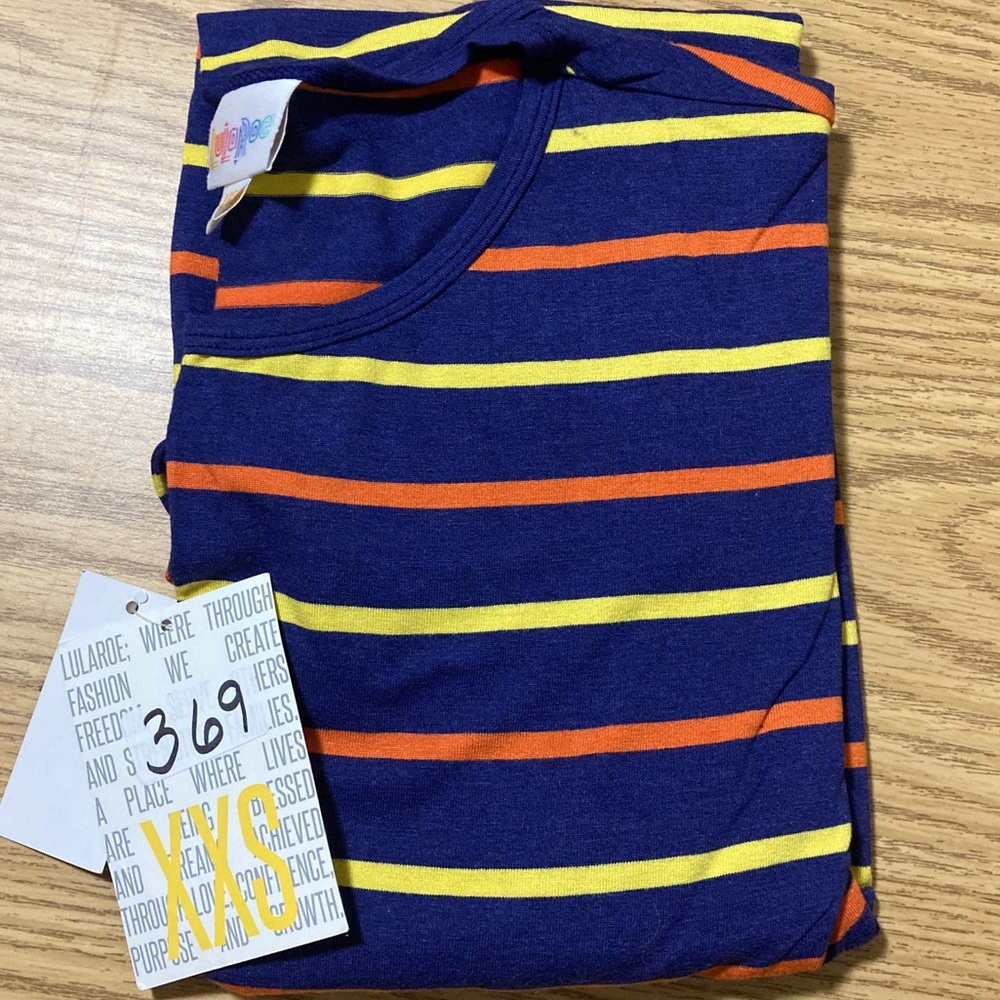 XXS Irma Tunic Navy w stripes!